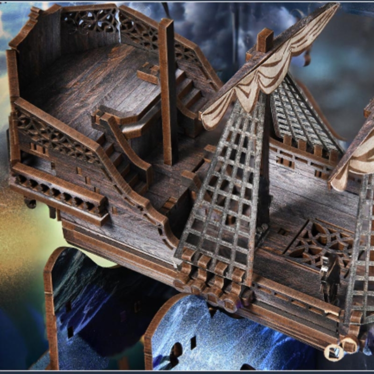 Miniaturowy domek Book Nook - Syreni śpiew