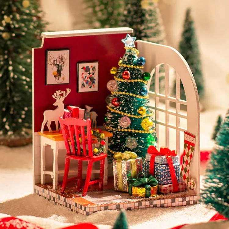 Miniaturowy domek - Jingle bells
