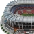 Stadion piłkarski - ESTADIO AZTECA – America FC i Cruz Azul FC – Puzzle 3D 122 elementy