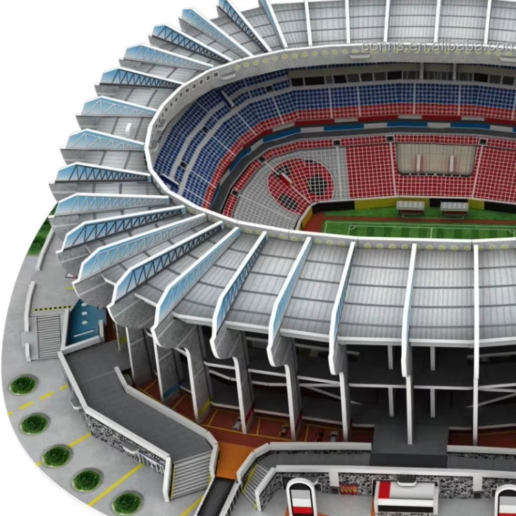 Stadion piłkarski - ESTADIO AZTECA – America FC i Cruz Azul FC – Puzzle 3D 122 elementy