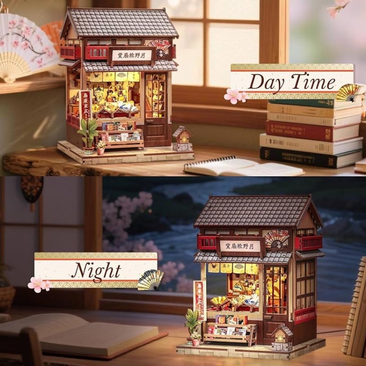 Miniaturowy domek Book Nook - Japońskie sensu