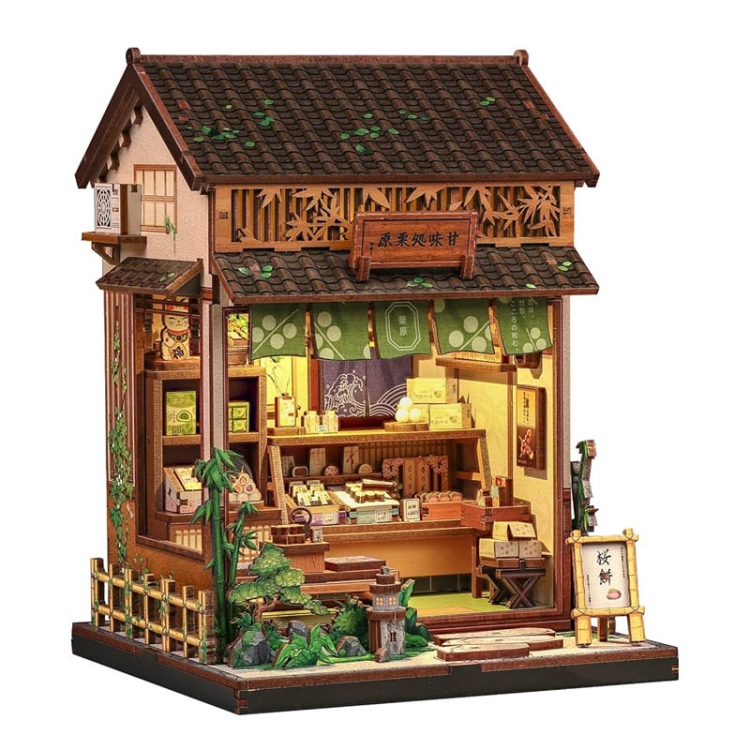 Miniaturowy domek Book Nook - Księżycowe ciasteczka