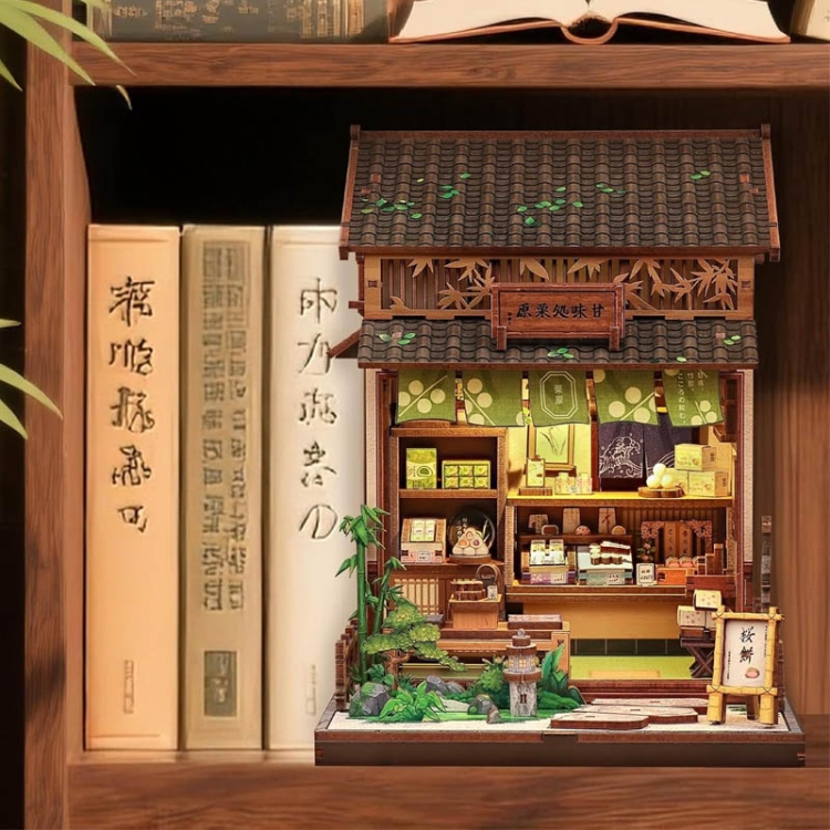Miniaturowy domek Book Nook - Księżycowe ciasteczka
