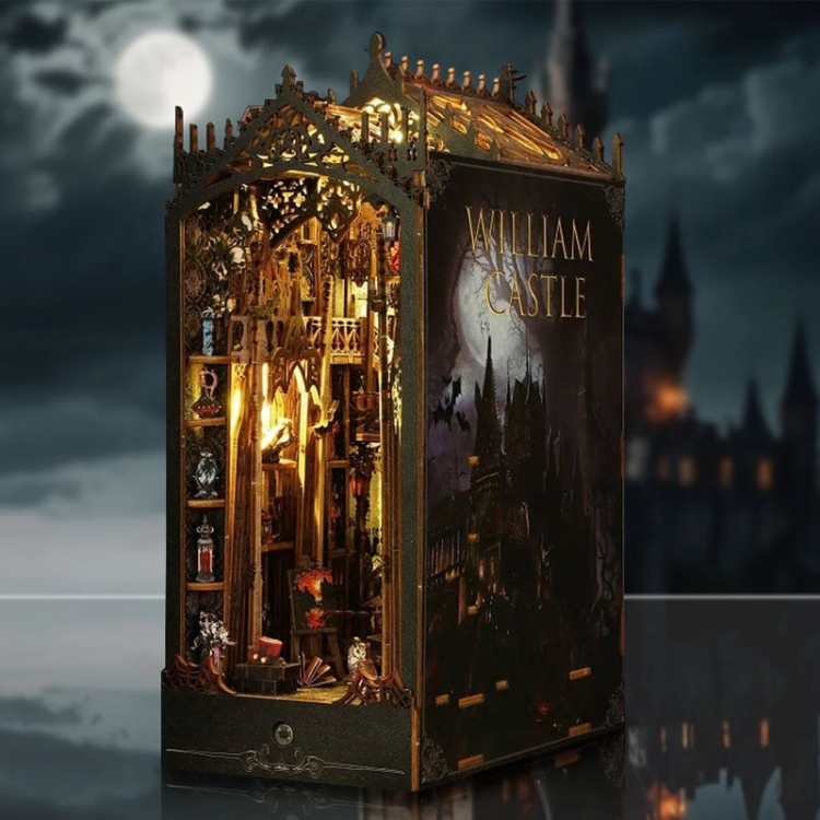 Miniaturowy domek Book Nook - Zamek księcia Williama