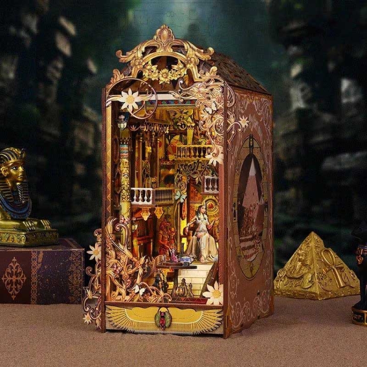 Miniaturowy domek Book Nook - Starożytny Egipt