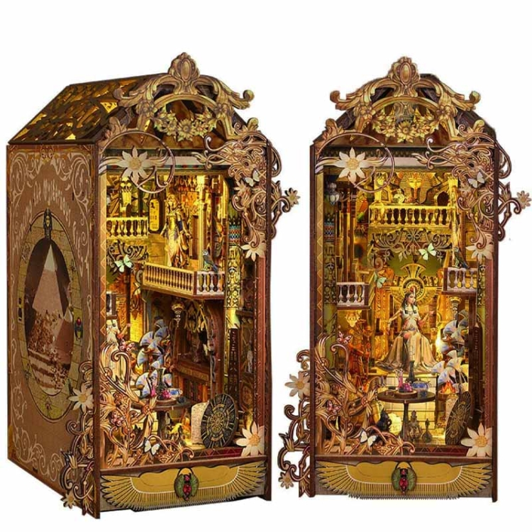 Miniaturowy domek Book Nook - Starożytny Egipt