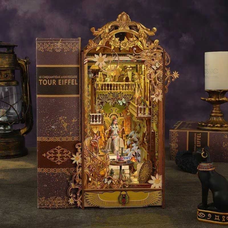 Miniaturowy domek Book Nook - Starożytny Egipt
