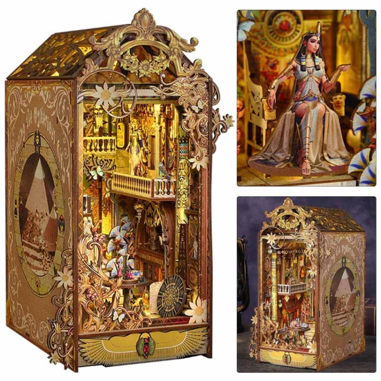 Miniaturowy domek Book Nook - Starożytny Egipt