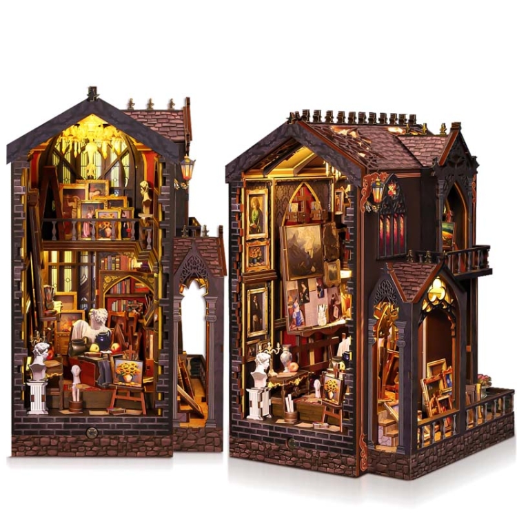 Miniaturowy domek Book Nook - Galeria wspomnień