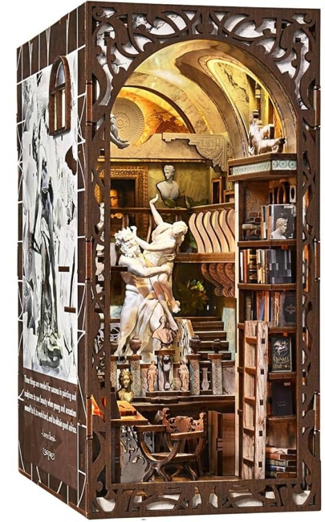 Miniaturowy domek Book Nook - Skarby słonecznej Italii