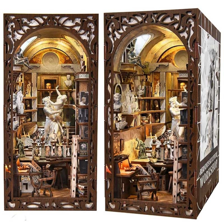 Miniaturowy domek Book Nook - Skarby słonecznej Italii