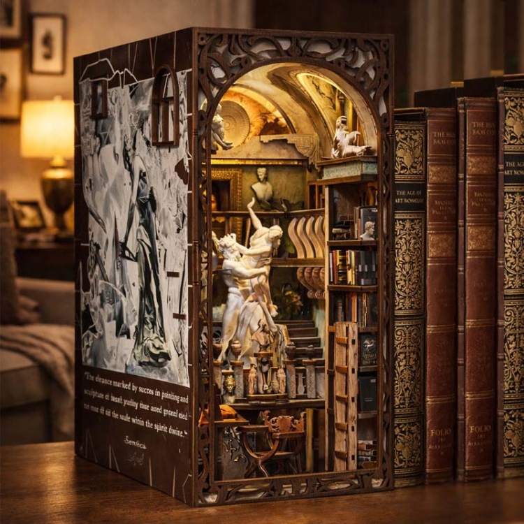 Miniaturowy domek Book Nook - Skarby słonecznej Italii