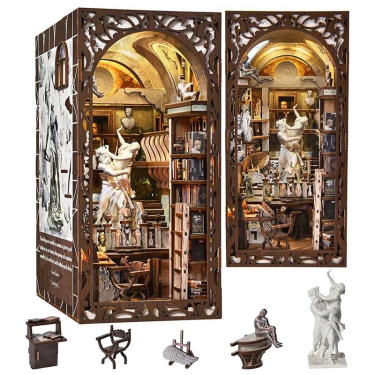 Miniaturowy domek Book Nook - Skarby słonecznej Italii