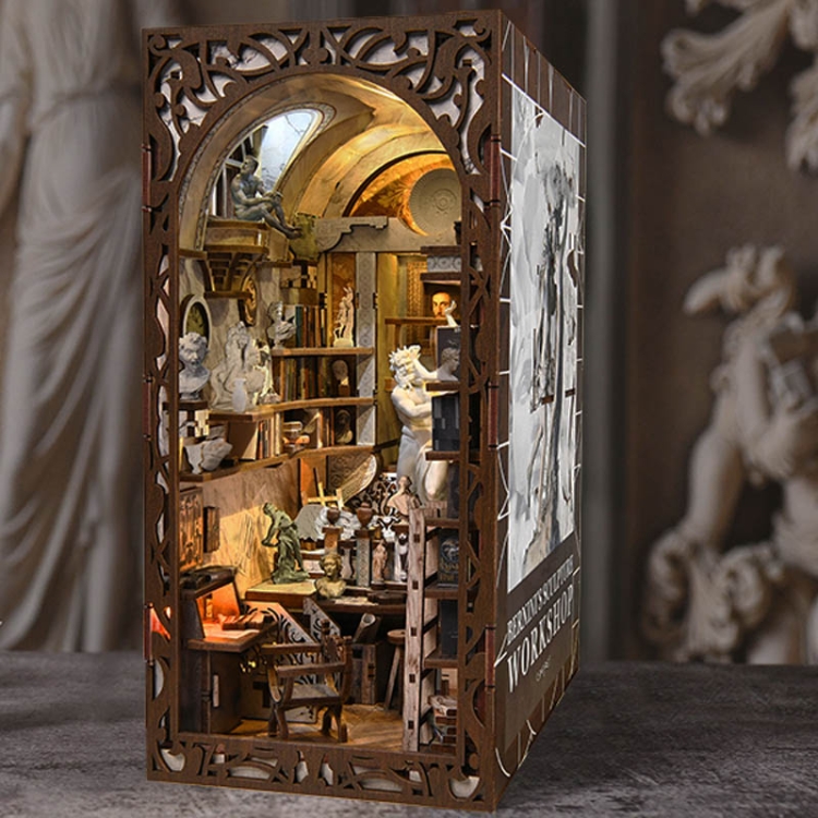 Miniaturowy domek Book Nook - Skarby słonecznej Italii