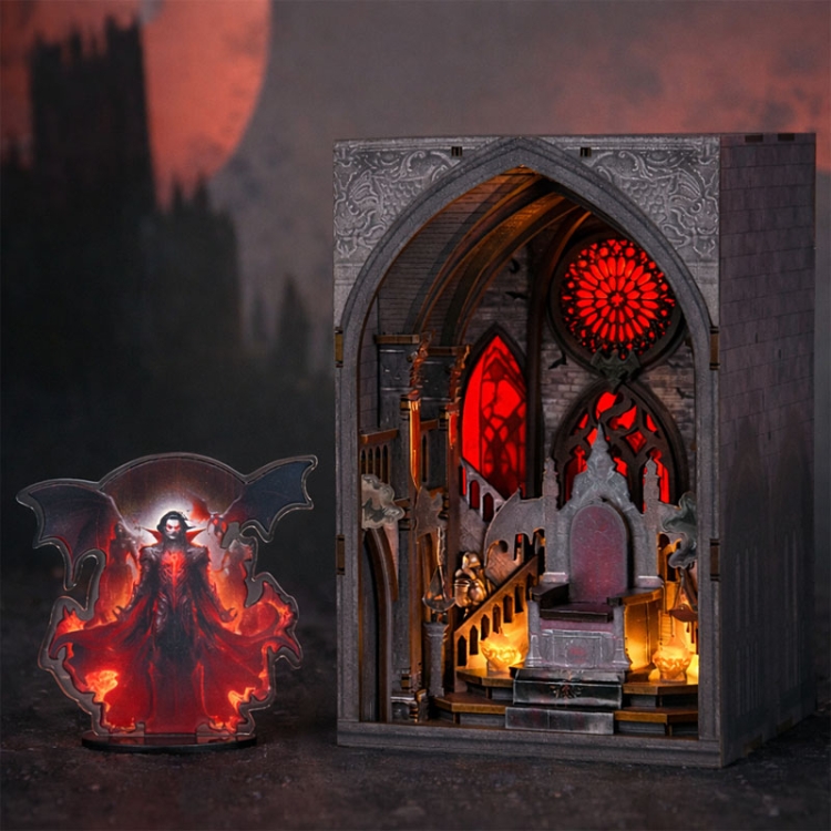 Miniaturowy domek Book Nook - Tron Władcy Krwi