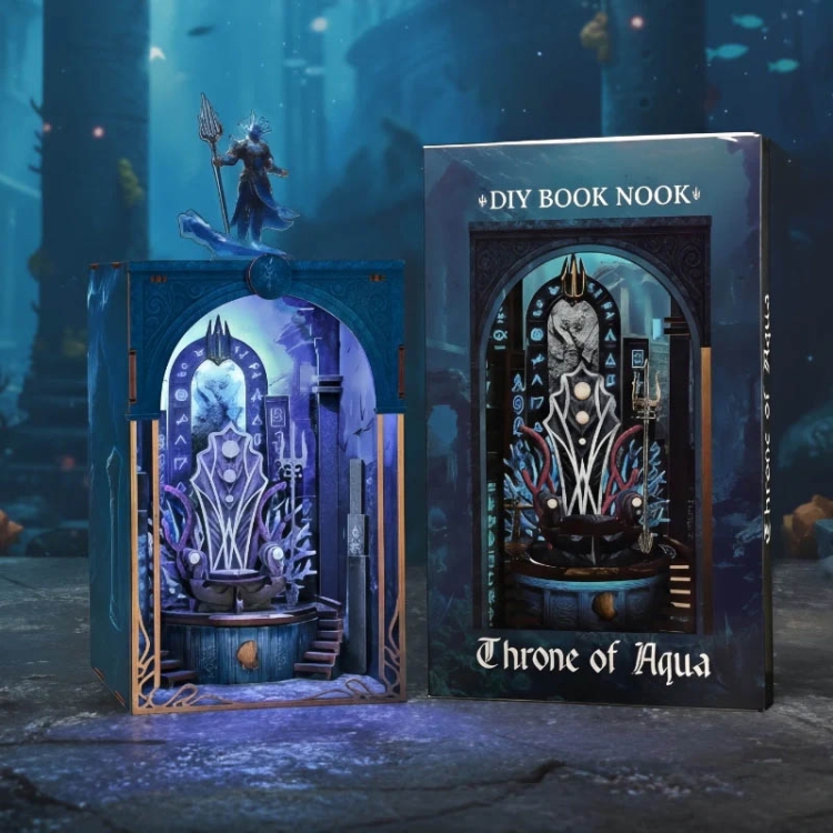 Miniaturowy domek Book Nook - Tron Władcy Oceanów