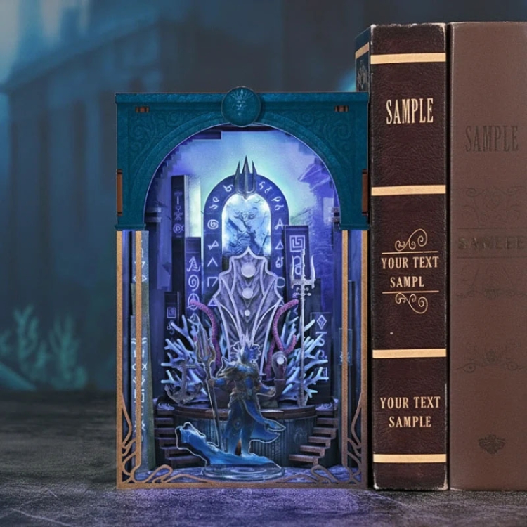 Miniaturowy domek Book Nook - Tron Władcy Oceanów