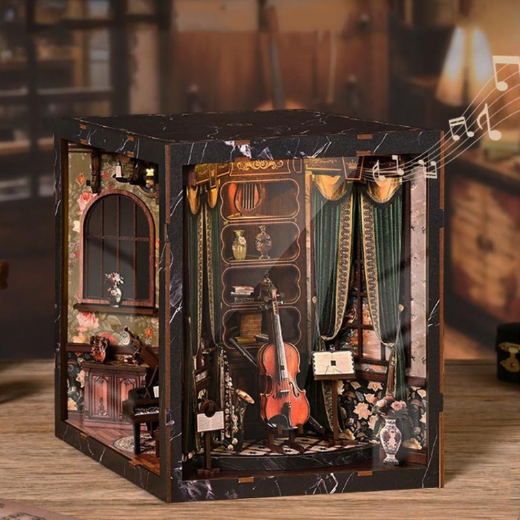 Miniaturowy domek Book Nook - Muzyczna la Scala