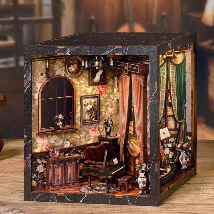 Miniaturowy domek Book Nook - Muzyczna la Scala