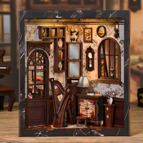Miniaturowy domek Book Nook - Muzyczna la Scala