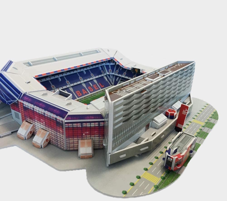 Stadion piłkarski Basel FC - "St. Jakob Park" Stadium Puzzle 3D 86 elementów