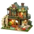 Miniaturowy domek - Domek pod różaną girlandą