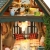 Miniaturowy domek - Domek pod różaną girlandą