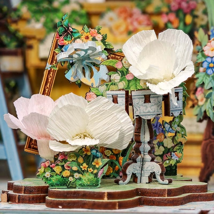 Miniaturowy domek Book Nook - Oranżeria Królowej Elżbiety