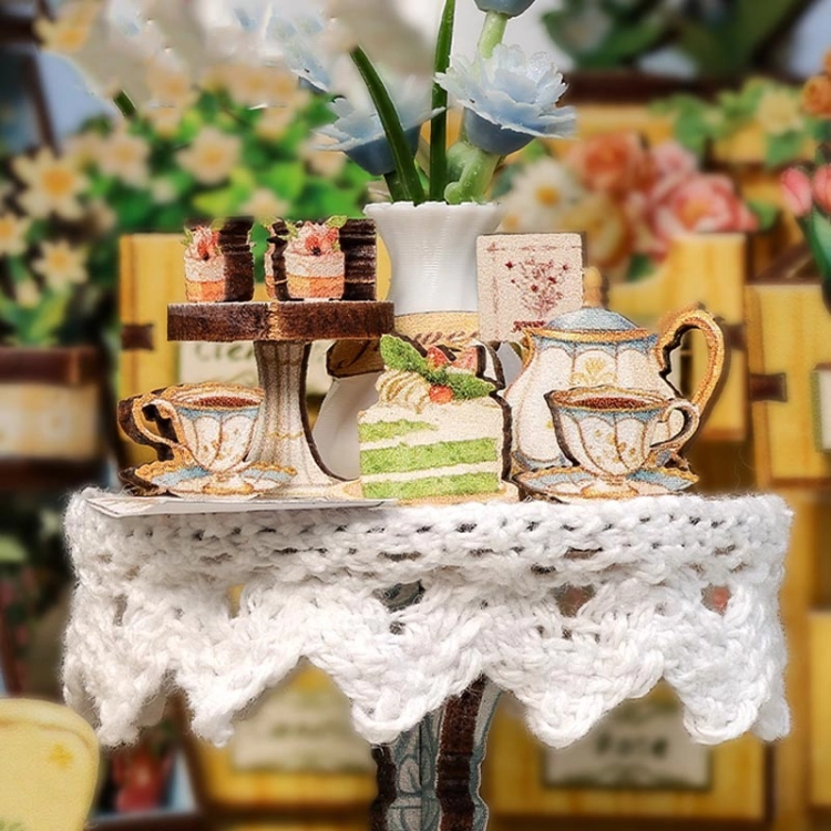 Miniaturowy domek Book Nook - Oranżeria Królowej Elżbiety