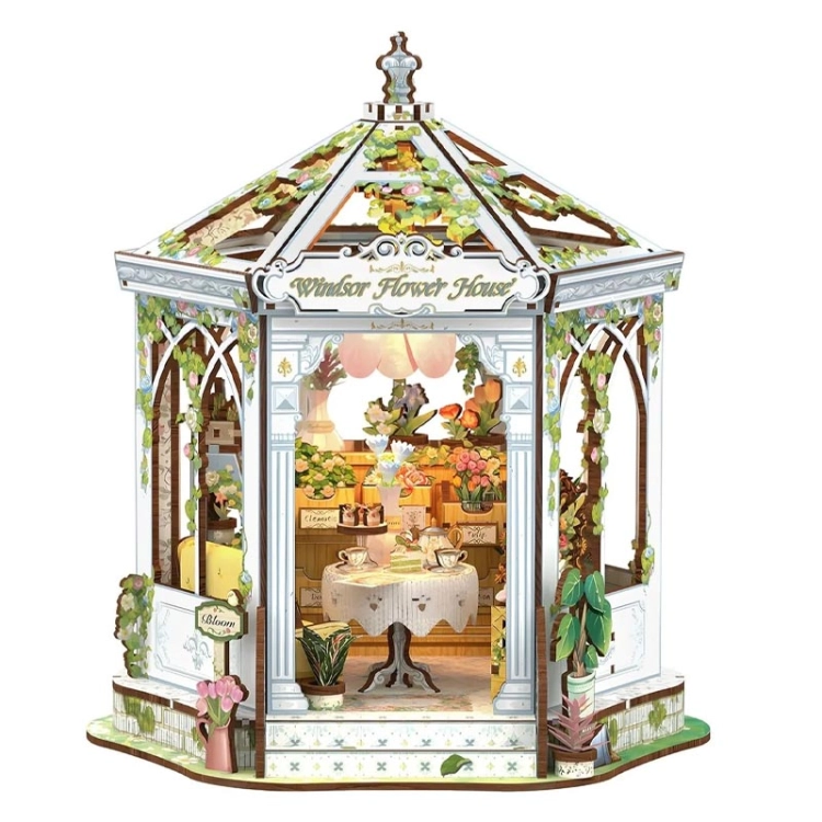 Miniaturowy domek Book Nook - Oranżeria Królowej Elżbiety