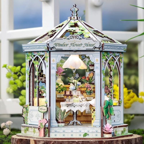 Miniaturowy domek Book Nook - Oranżeria Królowej Elżbiety