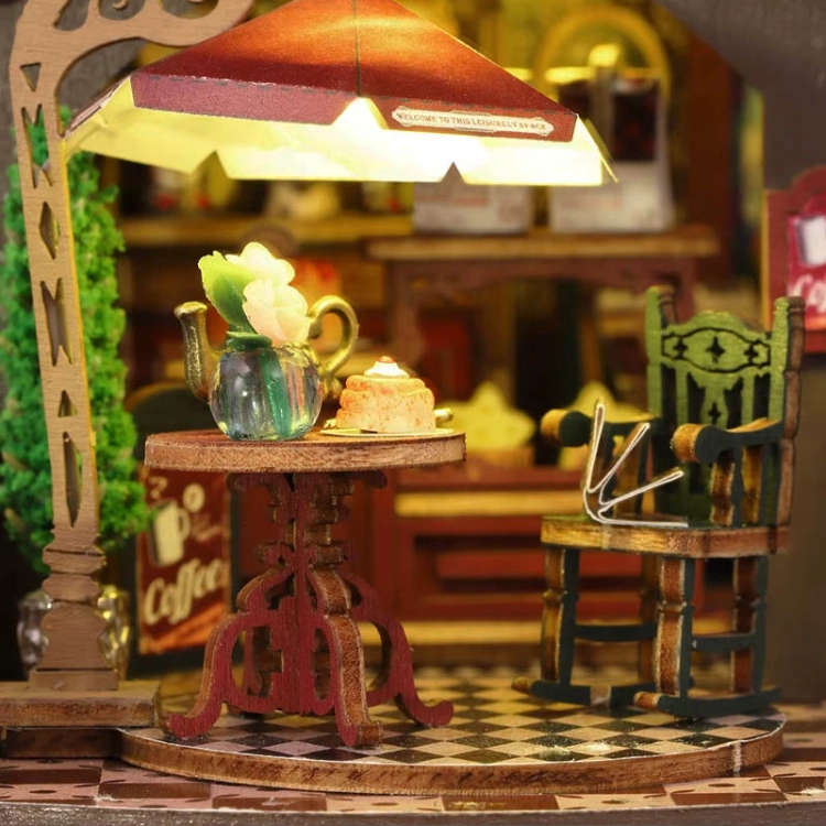 Miniaturowy domek DIY - Kawa u czarodziejów