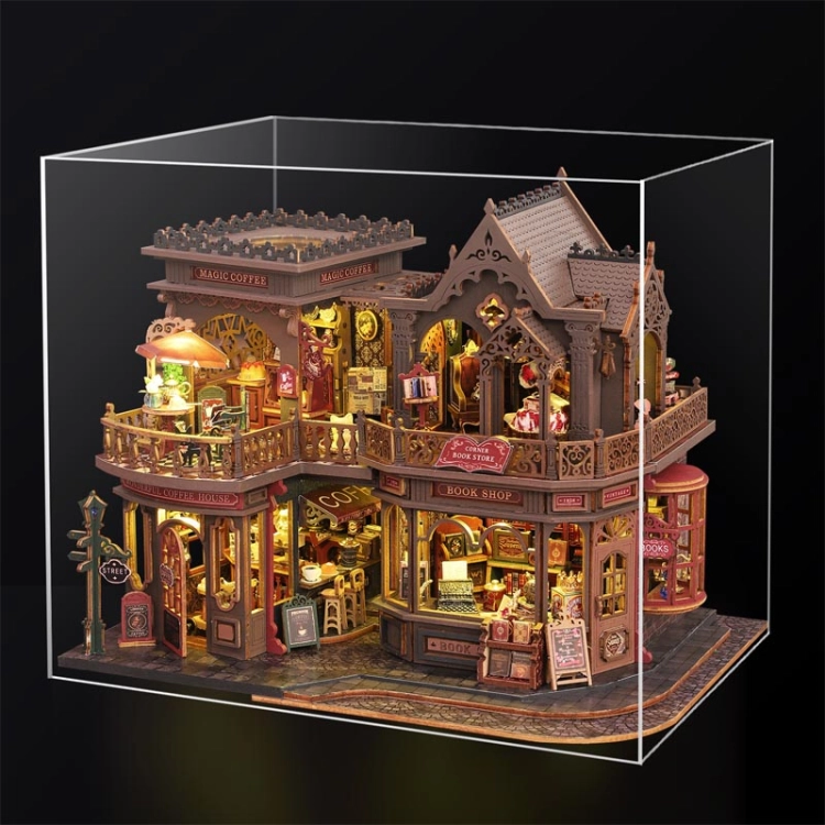 Miniaturowy domek DIY - Kawa u czarodziejów