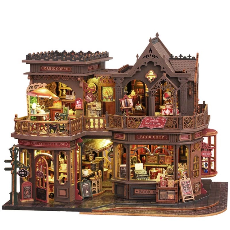 Miniaturowy domek DIY - Kawa u czarodziejów