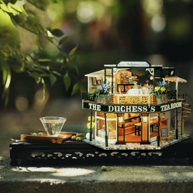 Miniaturowy domek Herbaciarnia Księżnej Diany