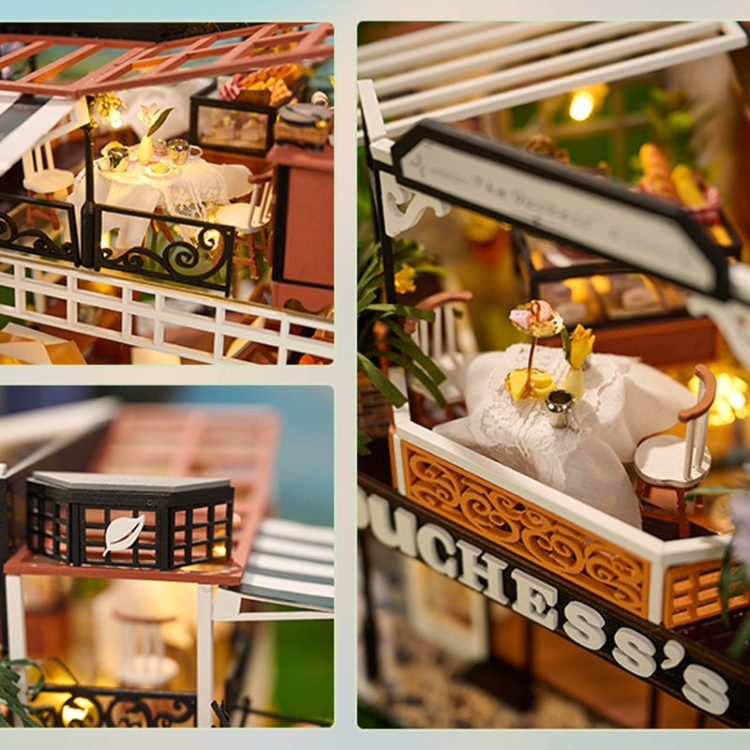 Miniaturowy domek Herbaciarnia Księżnej Diany