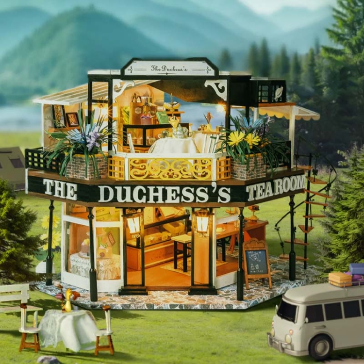 Miniaturowy domek Herbaciarnia Księżnej Diany