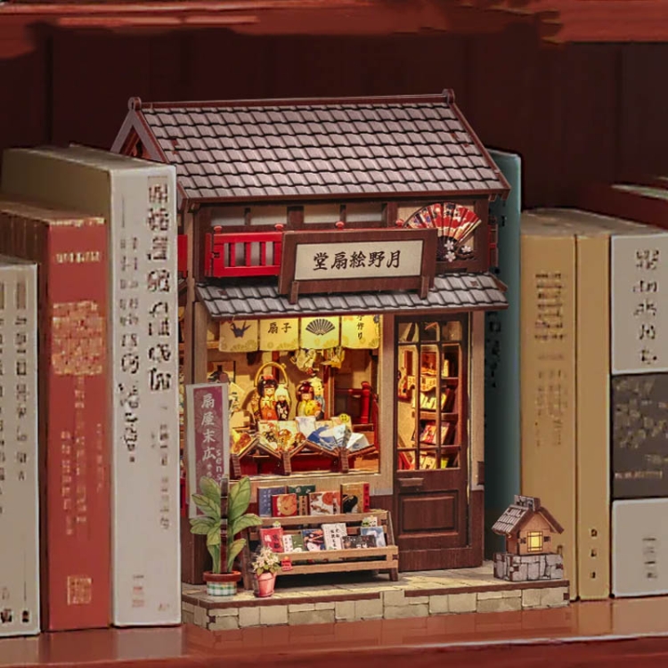 Miniaturowy domek Book Nook - Japońskie sensu