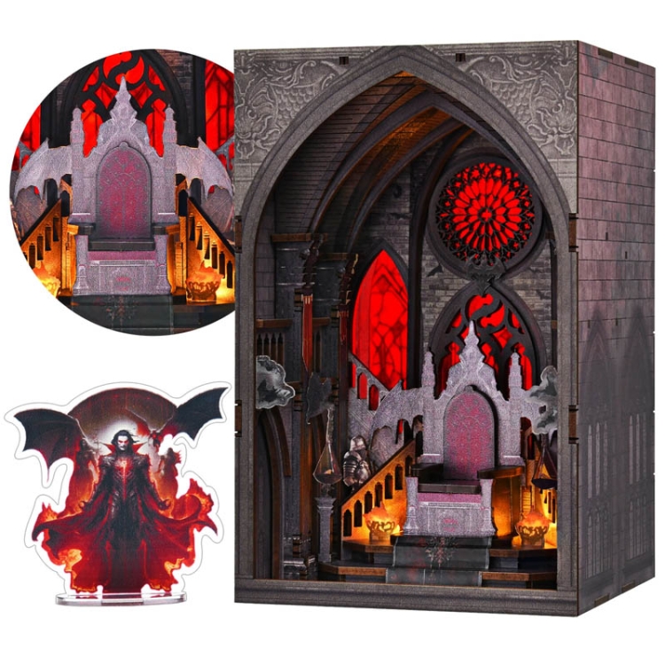Miniaturowy domek Book Nook - Tron Władcy Krwi
