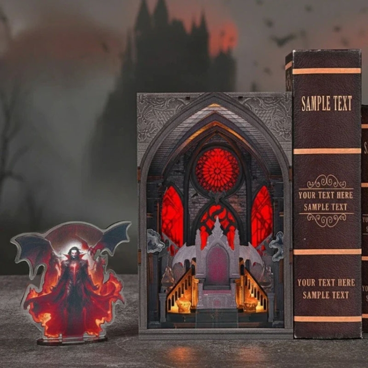 Miniaturowy domek Book Nook - Tron Władcy Krwi