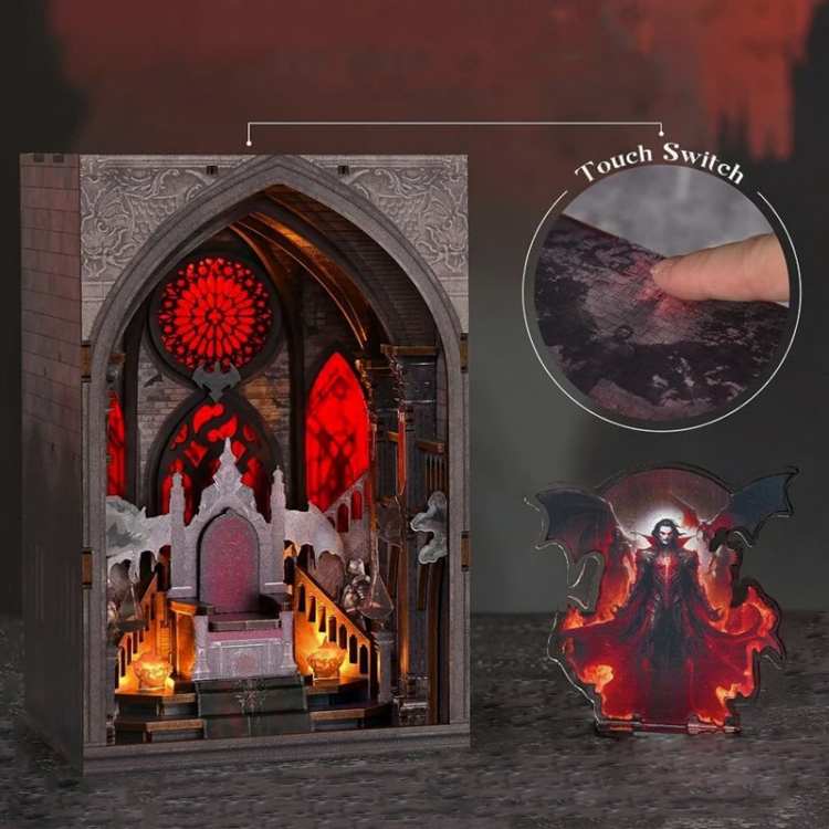 Miniaturowy domek Book Nook - Tron Władcy Krwi