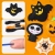 HALLOWEEN - filcowy zestaw do szycia DIY zawieszki - 8 elementów