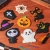 HALLOWEEN - filcowy zestaw do szycia DIY zawieszki - 8 elementów