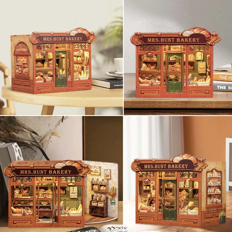 Miniaturowy domek Book Nook - Piekarnia Pani Hunt