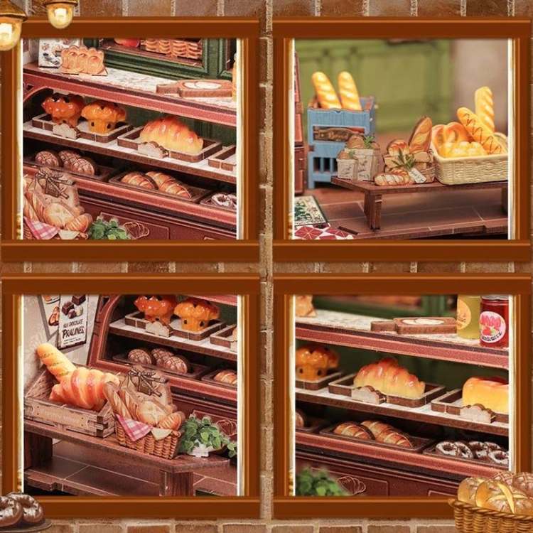 Miniaturowy domek Book Nook - Piekarnia Pani Hunt