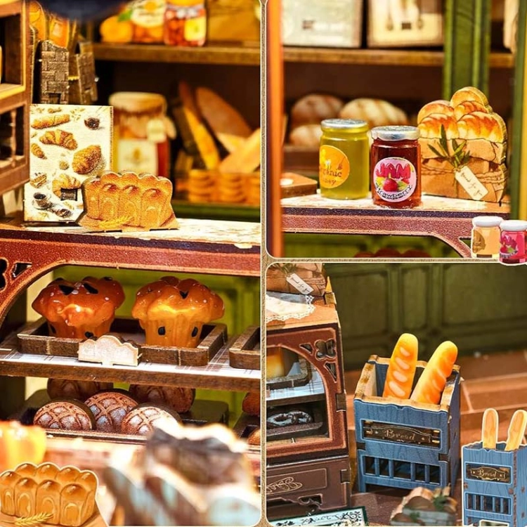 Miniaturowy domek Book Nook - Piekarnia Pani Hunt