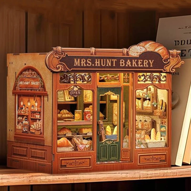Miniaturowy domek Book Nook - Piekarnia Pani Hunt