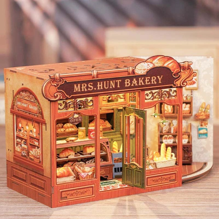Miniaturowy domek Book Nook - Piekarnia Pani Hunt