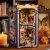 Miniaturowy domek Book Nook - Fiesta po lampionami