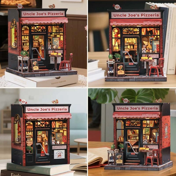 Miniaturowy domek Book Nook - Smak Neapolu w NYC